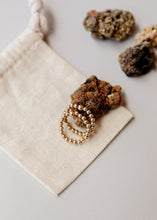 Load image into Gallery viewer, 14k Gold Filled || Beaded Stretch Ring || Stackable