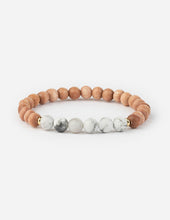 Load image into Gallery viewer, Howlite Stacker Bracelet