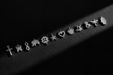 Load image into Gallery viewer, Personalized CZ Diamond Dainty Initial Necklace