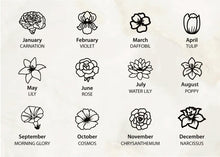 Load image into Gallery viewer, Birth Flower Earrings - Dazzling Floral Designs