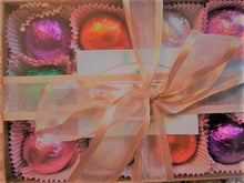 Load image into Gallery viewer, Gift Set with 12 Luxury Bath Bombs Best Sellers - foil wrapped 1.6 oz bath bombs, perfect for gift giving or keeping for yourself