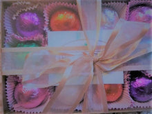 Load image into Gallery viewer, Gift Set with 12 Luxury Bath Bombs Best Sellers - foil wrapped 1.6 oz bath bombs, perfect for gift giving or keeping for yourself