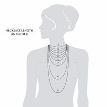 Load image into Gallery viewer, Personalized Two-Name Necklace in 14K Gold, Sterling Silver &amp; Rose Gold with Diamonds and Birthstones | Custom Jewelry