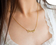 Load image into Gallery viewer, Custom Name Jewelry - Handmade Couples Name Necklace