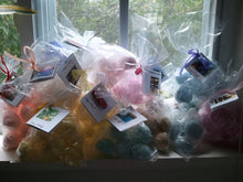 Load image into Gallery viewer, 14 bath bombs (select from over 100 fragrances) our Little Bag of Balls (great for dry skin)