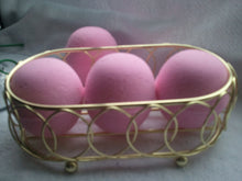 Load image into Gallery viewer, 14 bath bombs in Plumeria fragrance, gift bag bath fizzies, great for dry skin, shea, cocoa, 7 ultra rich oils
