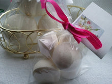 Load image into Gallery viewer, 14 bath bombs in Vanilla fragrance, gift bag bath fizzies, ultra-moisturizing