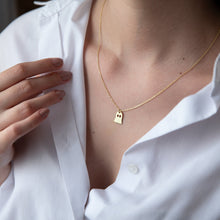 Load image into Gallery viewer, Ghostly Delights Sterling Silver Tiny Ghost Necklace - Adorable Spooky Gift for Kids &amp; Her