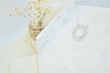 Load image into Gallery viewer, Crown Chakra Necklace | Handmade Sahasrara Yoga Jewelry | Spiritual Geometric Symbol