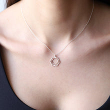 Load image into Gallery viewer, Sacral Chakra Necklace - Handmade Svadhisthana Yoga Symbol Jewelry for Spiritual Energy &amp; Balance