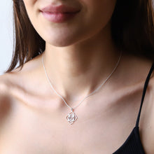Load image into Gallery viewer, Chakra Bliss Root Chakra Necklace - Handmade Muladhara Symbol Jewelry for Yoga Lovers