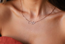 Load image into Gallery viewer, Link Chain Name Necklace - Personalize Your Style with Elegant Customization