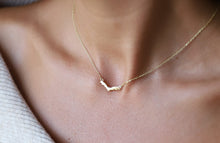 Load image into Gallery viewer, Batty Bling Halloween Tiny Bat Necklace - Spooky Charm for Fun Festivities