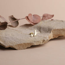 Load image into Gallery viewer, Dainty Witch Stud Earrings in 925 Sterling Silver