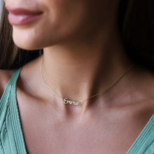 Load image into Gallery viewer, Gold Name Necklace | Personalized 14K Dainty Pendant for Women