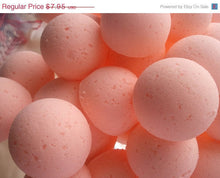Load image into Gallery viewer, 14 bath bombs Ginger Peach (Pier 1 Type) gift bag bath fizzies, great for dry skin, shea, cocoa, 7 ultra rich oils