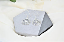 Load image into Gallery viewer, Elysian Mandala Earrings - Dazzling Handcrafted Design for Bold Expression
