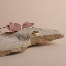 Load image into Gallery viewer, Twisted Silver Hoop Earrings - Dainty Handmade Jewelry