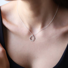 Load image into Gallery viewer, Sacral Chakra Necklace - Handmade Svadhisthana Yoga Symbol Jewelry for Spiritual Energy &amp; Balance