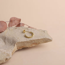 Load image into Gallery viewer, Dainty Luxe Huggies - Sleek Gold Hoop Earrings for Effortless Elegance