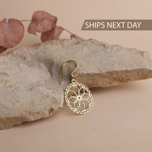 Load image into Gallery viewer, Elysian Mandala Earrings - Dazzling Handcrafted Design for Bold Expression