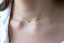 Load image into Gallery viewer, 925 Sterling Silver Initial Choker Necklace • Personalized Letter Jewelry for Her
