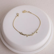 Load image into Gallery viewer, Custom Signature Bracelet | Dainty Gold &amp; Silver Jewelry with Handwritten Touch | Unique Gift for Her