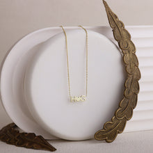 Load image into Gallery viewer, Custom Heart Initial Necklace with Birthstone Add-On | Dainty Letter Necklace for Her by SilverGoldandRose