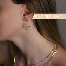 Load image into Gallery viewer, Ra Jewelry Eye of Ra Dangle Earrings - Unique Egyptian-Inspired Design for a Bold Statement