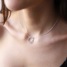 Load image into Gallery viewer, Crown Chakra Necklace | Handmade Sahasrara Yoga Jewelry | Spiritual Geometric Symbol