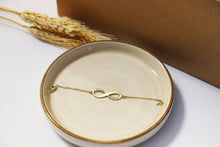 Load image into Gallery viewer, Personalized Silver Infinity Bracelet with Names - Handmade Women's Custom Ankle Jewelry