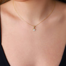 Load image into Gallery viewer, Princess Crown Necklace for Women - Gold Filled CZ Diamond Charm - Perfect Wedding or Birthday Gift