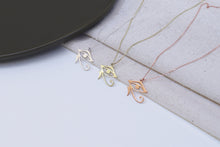 Load image into Gallery viewer, Horus Jewelry Gold Eye of Ra Pendant Necklace