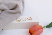 Load image into Gallery viewer, Heartfelt Designs Heart Knot Ring - Adjustable &amp; Unique Love Symbol