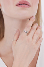 Load image into Gallery viewer, Dainty Angel Number Ring - Personalized 925 Sterling Silver Jewelry for Luck and Inspiration
