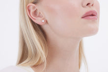 Load image into Gallery viewer, Elegant Gems Pearl Stud Earrings - Timeless Elegance for Every Occasion