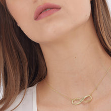 Load image into Gallery viewer, Eternal Charm Infinity Name Necklace | Custom Birthstone Jewelry for Women | Personalized Elegance