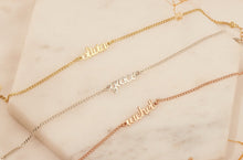 Load image into Gallery viewer, Layered Elegance Name Bracelet - Personalize Your Style with Custom Charm