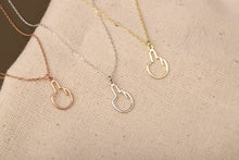 Load image into Gallery viewer, Tiny Middle Finger Jewelry | Silver Minimalist Pendant | Bold Charm for Best Friends