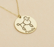 Load image into Gallery viewer, Personalized Pet Paw Print Necklace | Perfect Gift for Dog &amp; Cat Lovers