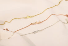Load image into Gallery viewer, Layered Elegance Name Bracelet - Personalize Your Style with Custom Charm