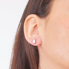 Load image into Gallery viewer, Elegant Jewel Opal Teardrop Earrings - Dazzling Iridescent Glow