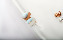 Load image into Gallery viewer, Elegant Jewel Opal Teardrop Earrings - Dazzling Iridescent Glow