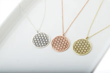 Load image into Gallery viewer, Life Harmony Flower of Life Pendant Necklace - Radiate Positive Energy and Connection