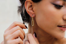 Load image into Gallery viewer, Chunky Link Chain Earrings - Bold Statement Jewelry for Confident Style