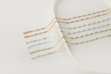 Load image into Gallery viewer, Link Loop Delicate Chain by SilverGoldandRose