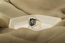 Load image into Gallery viewer, Timeless Men’s Silver Signet Ring - Bold Style &amp; Lasting Elegance
