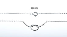 Load image into Gallery viewer, Knotty Love Choker Necklace - Dazzling Layered Design for Effortless Style