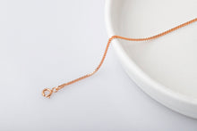 Load image into Gallery viewer, Shimmering 1mm Box Chain Necklace - Dazzling Elegance for Every Occasion