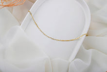 Load image into Gallery viewer, Figaro Chain Necklace - Stunning 14K Gold &amp; Sterling Silver Jewelry for Everyday Elegance